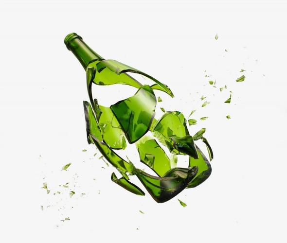 创意画 | 支离破碎的玻璃瓶