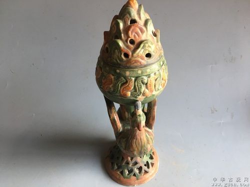 出土的唐代三彩凤凰熏炉