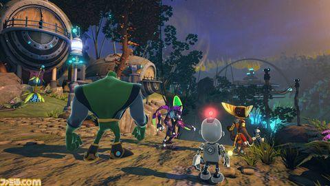 《瑞奇与叮当:四位一体》最新设定图公布