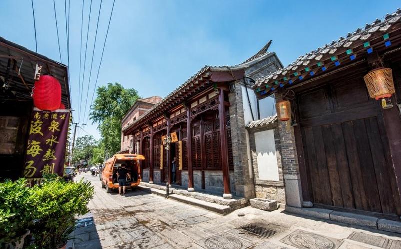 济南游客不多的街道古代是文人权贵最爱每年举办曲水流觞活动