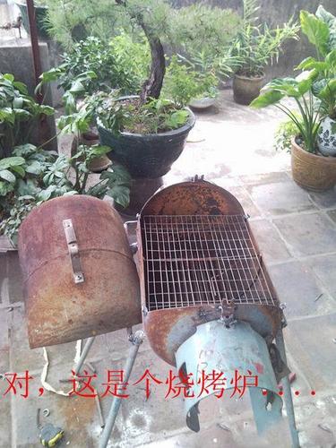 煤气灶diy改造,如何自制烧烤炉 牛人将煤气罐改成烧烤