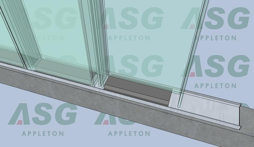 阿普尔顿"优尼普"系列u型玻璃3d结构节点图