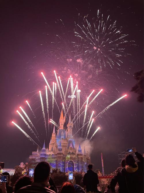 欧乐堡 星空 烟花秀_烟花_星空_旅行_出行_出行攻略