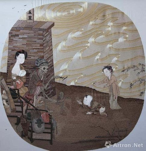 骷髅幻戏图