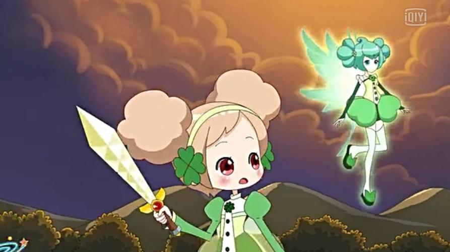 小花仙变身夏安安里的苜宿草精灵王岚图片