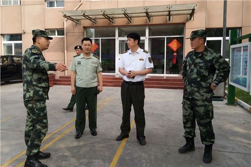 唐山武警支队到丰南西站协商暑期安保后勤保障事宜