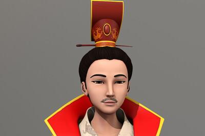 【带绑定表情】 古代皇帝 汉朝皇帝 秦朝帝皇 卡通皇帝 古代人物 卡通