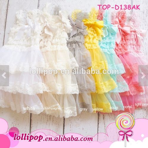 wedding dress for flower girl sweet baby girls long tiered