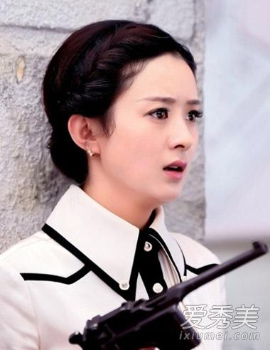 娱乐圈女星扎堆演民国戏 赵丽颖唐嫣李小璐演绎年代发型(4)