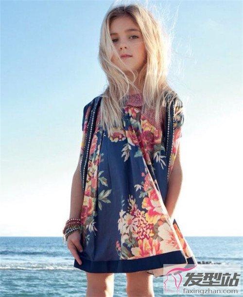 外国小女孩发型图片灵动可爱美如仙子