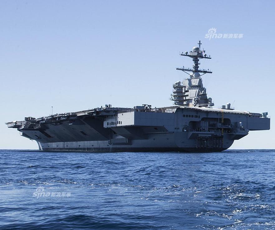 美国最新航母福特号服役:中国航母要加油啊