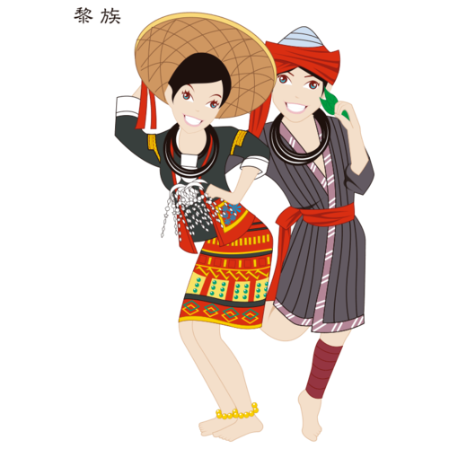 黎族,是海南岛最早的居民 今天,和爱上简笔画一起, 认识黎族,绘画黎族