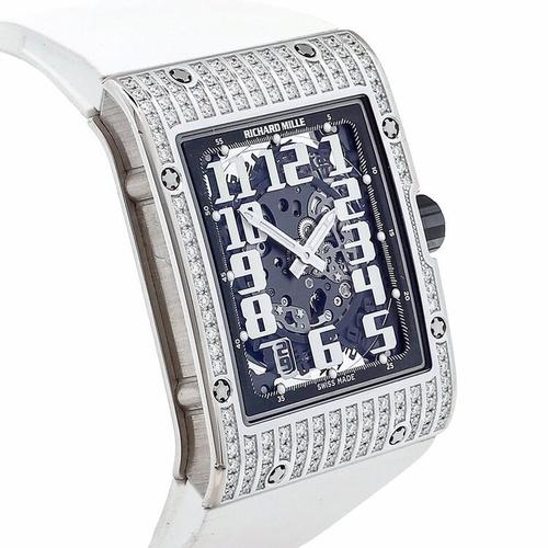 richard mille 理查德米勒男士系列rm016白金原镶钻男士腕表