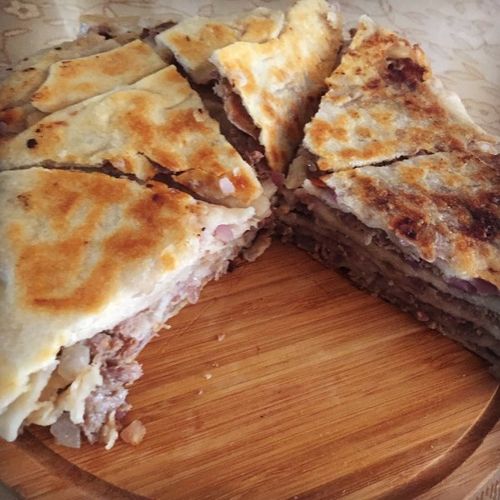 木杨小姐做的千层肉饼