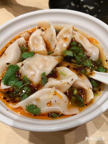 桃园里饺子工作室(聚德街店)白菜鲜肉酸辣汤饺图片 - 第2张