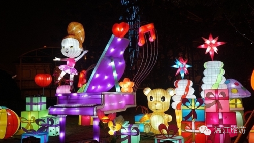 温江春节好玩的地方 国色天香灯会抢票啦