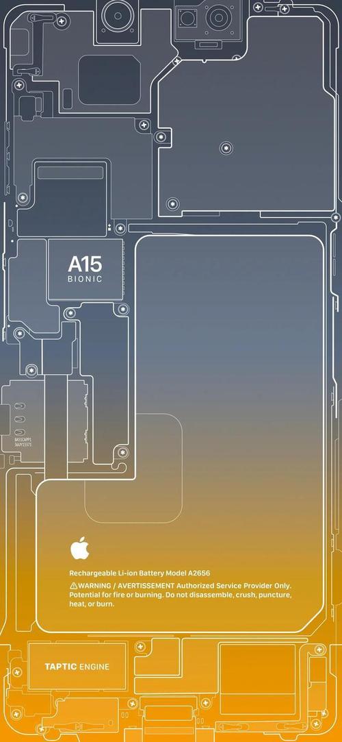 iphone13pro原理图壁纸