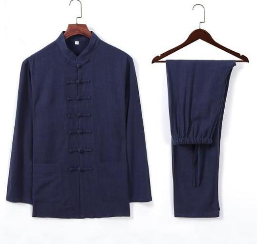 纸样电子版_男唐装样板纸样图裁剪长袖立领新男装纸样秋冬套装纸样