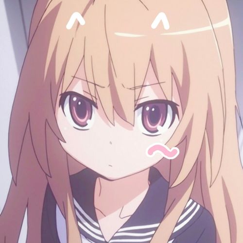 龙与虎 自截 女生头像 逢坂大河 林挽初.