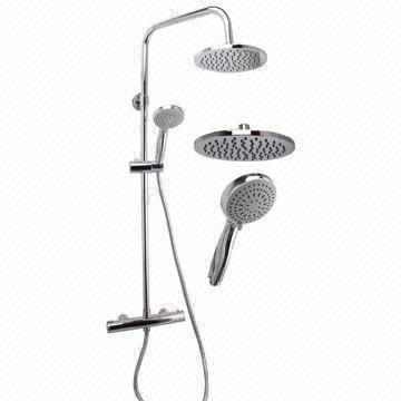shower bar with chrome plating, made of 304 stainless steel