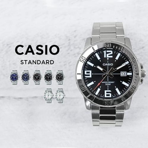 比尔比尔盖盖茨同款卡西欧剑鱼鱼水水鬼海洋之心钢带日韩腕表