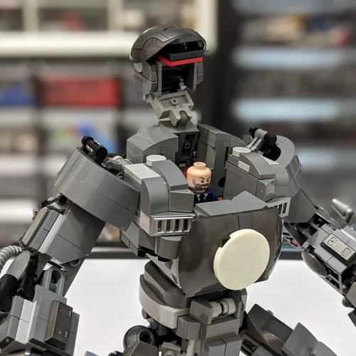 给乐高76190铁霸王机甲做个简单改造