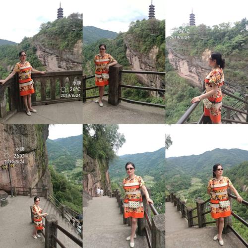 浙江永康方岩,石鼓寮风景区