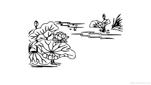 荷花池简笔画怎么画 荷花池简笔画好看
