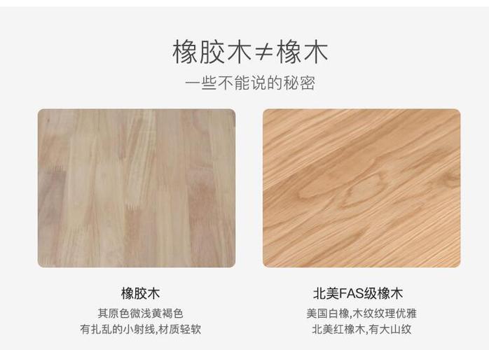 橡木和橡胶木有什么区别白橡木怎么和橡胶木区别防止被骗