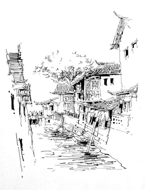 速写,手绘,线描