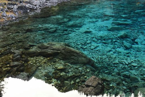 五彩池旅游景点攻略图