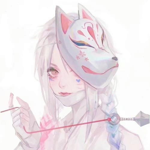 ▽情头狐狸面具