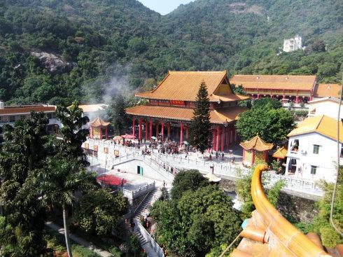 罗浮山之华首古寺全貌