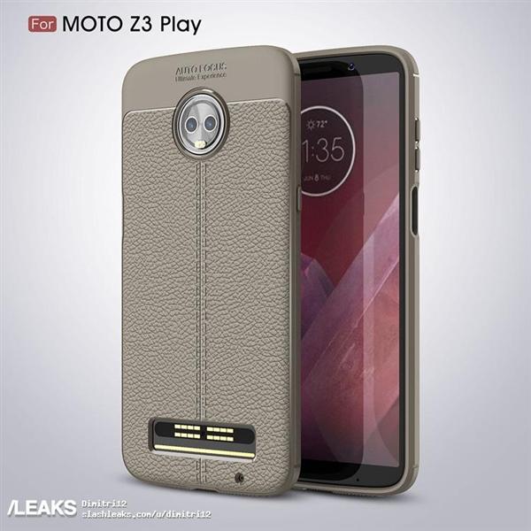 联想moto z3 play外形曝光 底部接口仅预留出一个usb