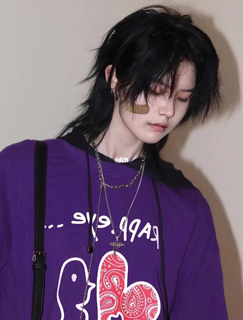 男士发型 96#长款狼尾 帅气十足_男士发型_狼尾_高街_发型_时尚