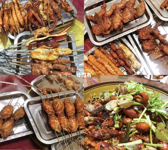 来蓬莱必须打卡海鲜烧烤大排档!_烧烤_海鲜_大排档