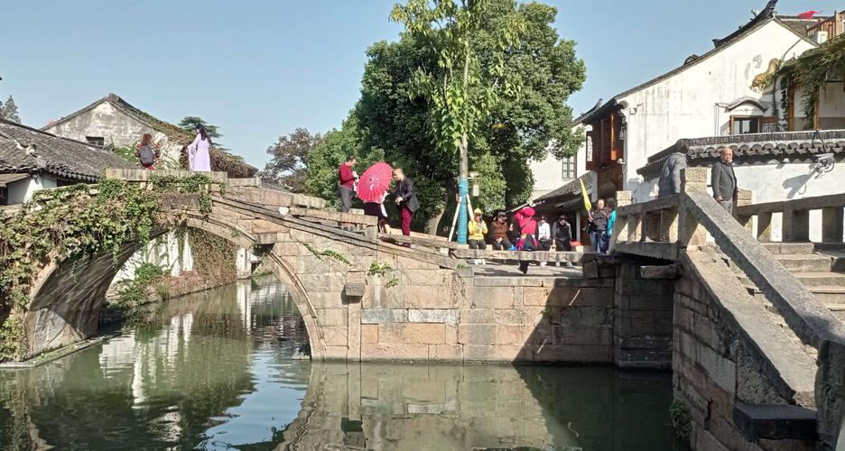 古镇周庄的双桥