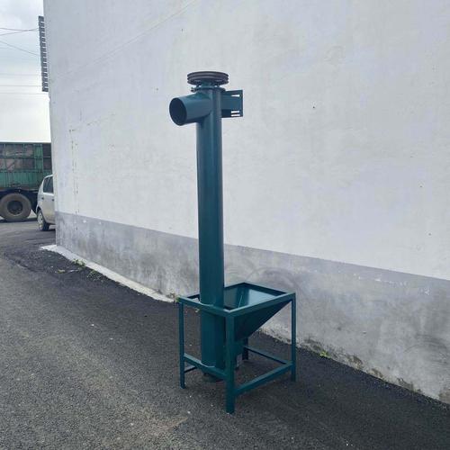 垂直3米长提升机粉剂装仓提料机铁管电动输送机