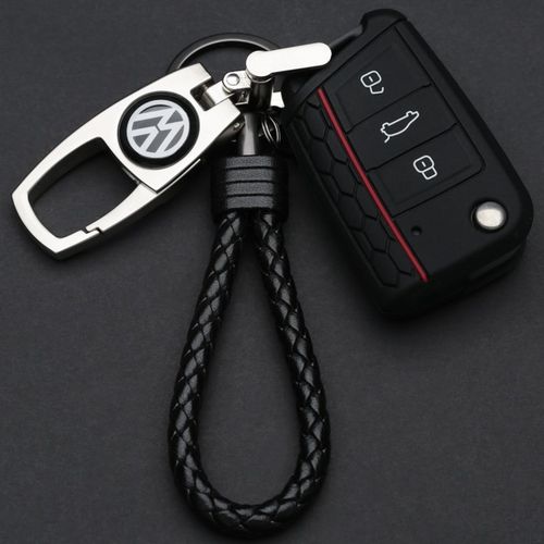 热卖大众钥匙包速腾途观朗逸polo高尔夫6宝来汽车可爱套男女潮硅胶套