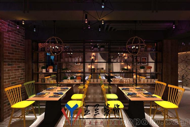 烤肉店装修  合肥亚兰装饰是一家专业从事烤鱼店,餐饮店店面设计施工