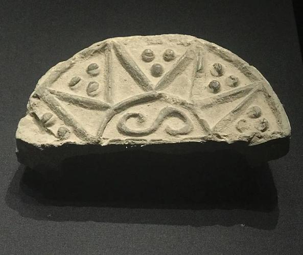 几何纹瓦当战国(公元前475-公元前221年)齐文化博物馆