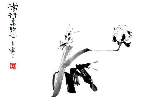 禅意水墨画