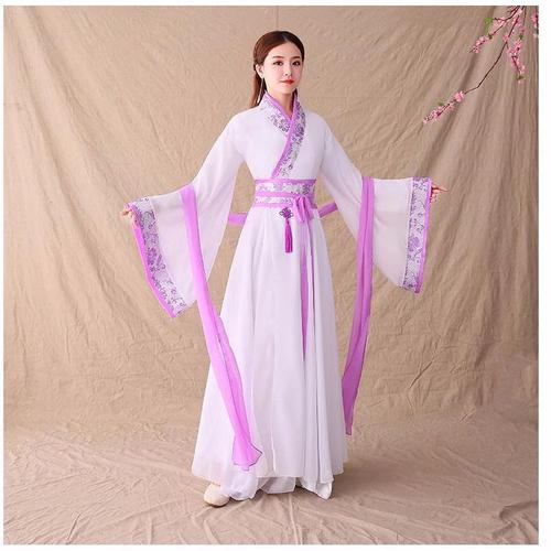 古装服装仙女飘逸广袖舞台套装古筝舞蹈演出服代改良汉服女襦裙夏臻依