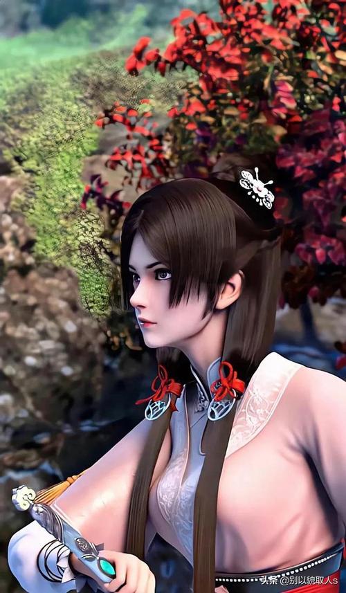 3d制美女大壁纸