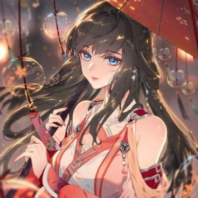 二次元 古风少女