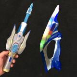 贝塔魔棒 艾克斯感应终端插卡变身器贝塔火花剑装甲魔棒奥特超人头镖