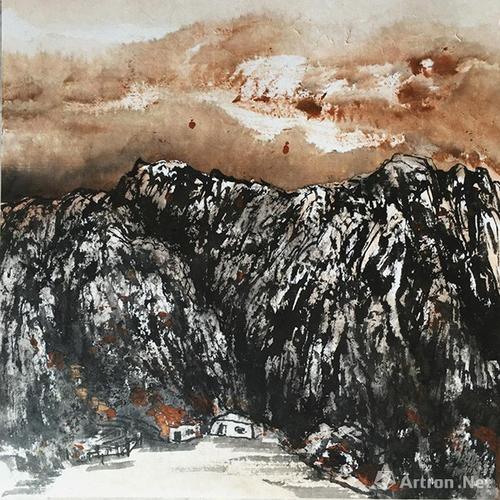 67  万鼎简历万鼎,1955年10月3日生于西安,师承著名山水画家何海霞