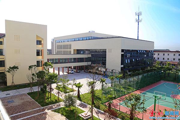 小曹娥镇中心小学新校区投入使用--余姚新闻网