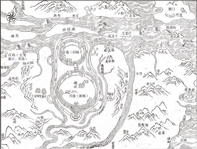 "16世纪60年代一位官员讥评称,这里的居民 ▲这幅17世纪的中国地图描