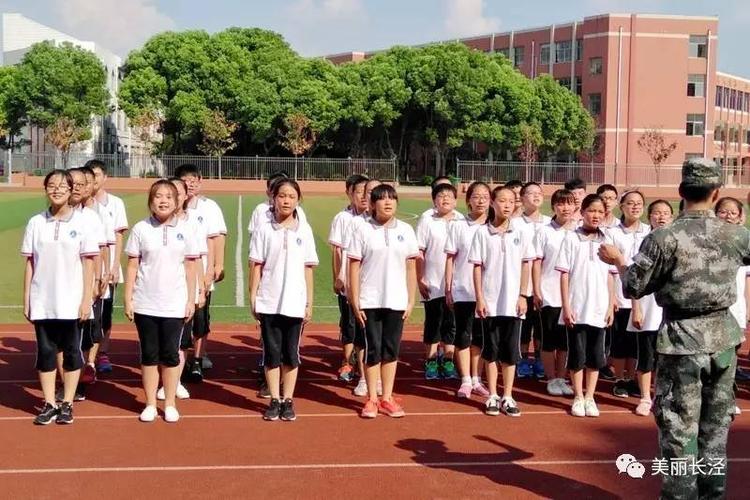 【校园风采】长泾二中新生军训:战士为师传军旅宝典 少年做徒学人生